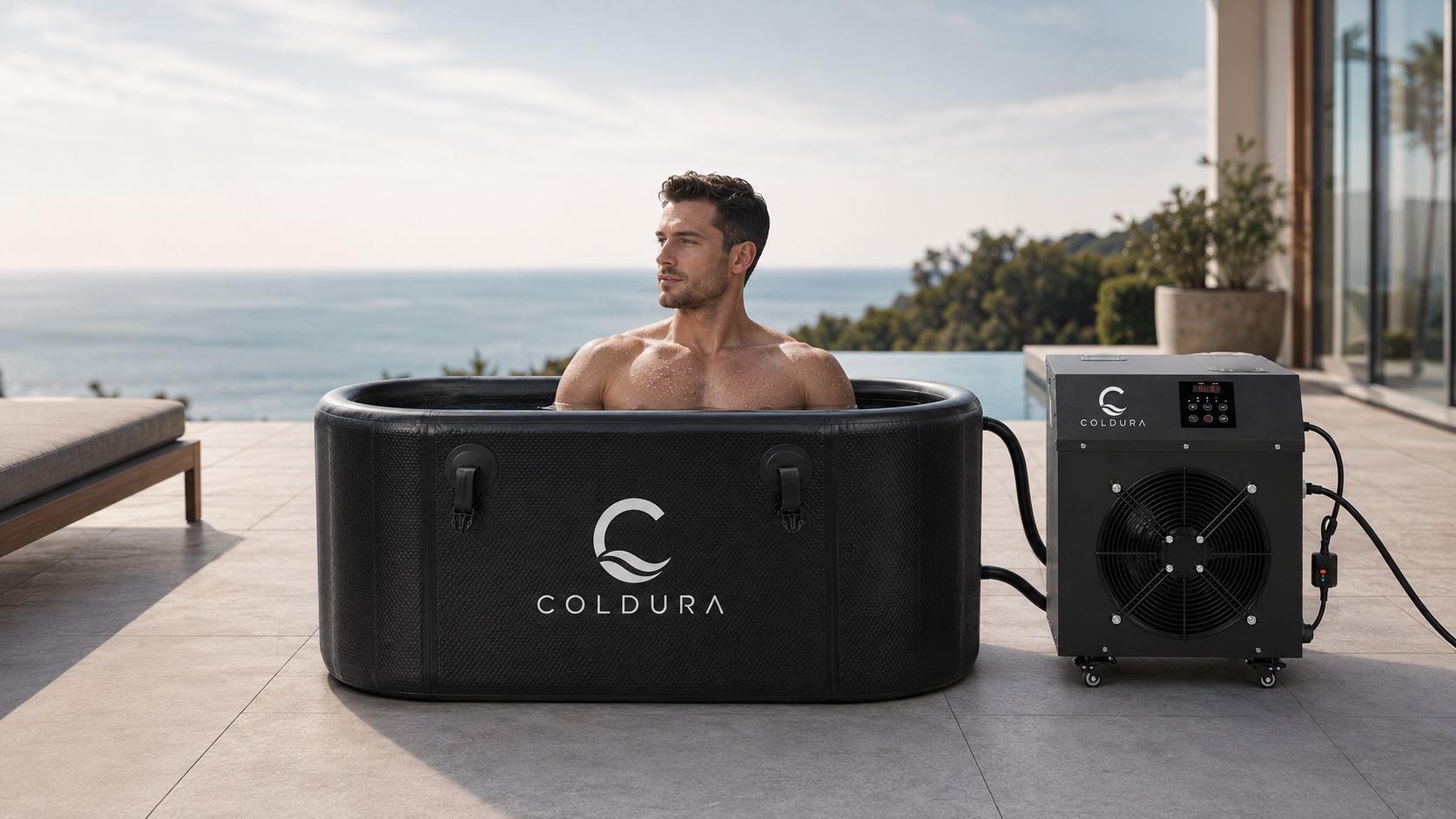 Premium Ice Bath with Heating & Cooling Chiller